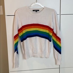 Sparkly Rainbow sweater Medium